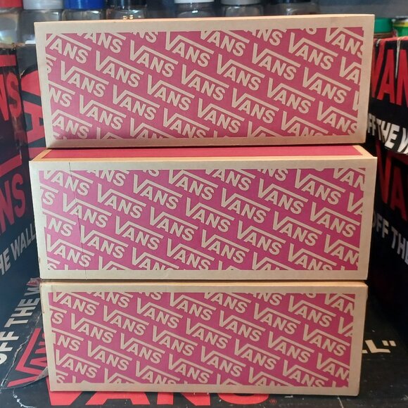 (6) Vans Empty Shoe Boxes For Storage or Display Men's 6.5, 7, 8 - Picture 11 of 12